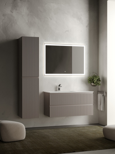 Тумба под раковину Sancos SNOB R SNR100LSM 99,5х44,5х50 настенная - фото 3